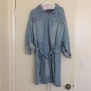 New York and company Gabriel Union denim dress